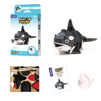 3D Construction Puzzle - Orca