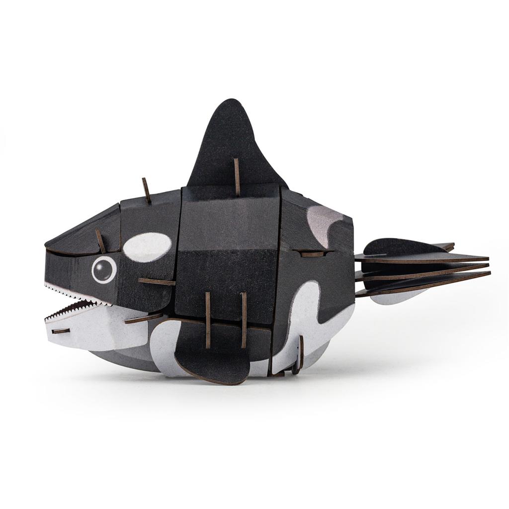 3D Construction Puzzle - Orca