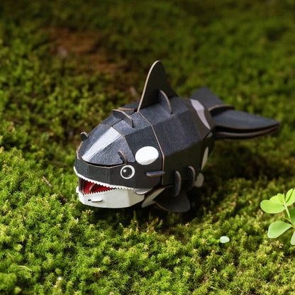3D Construction Puzzle - Orca