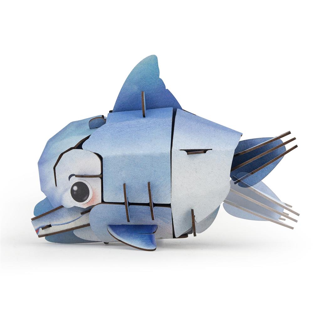 3D Construction Puzzle - Dolphin