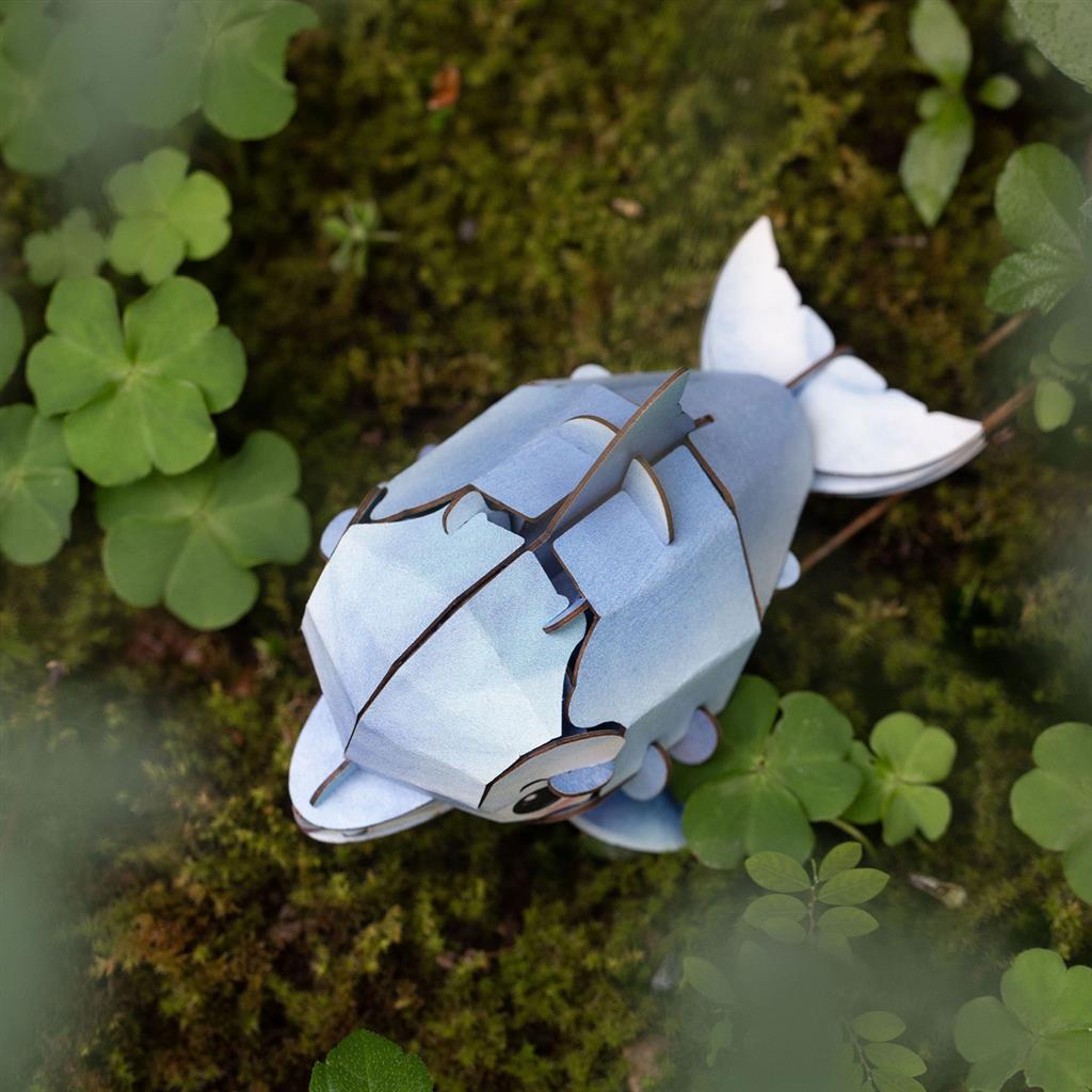 3D Construction Puzzle - Dolphin