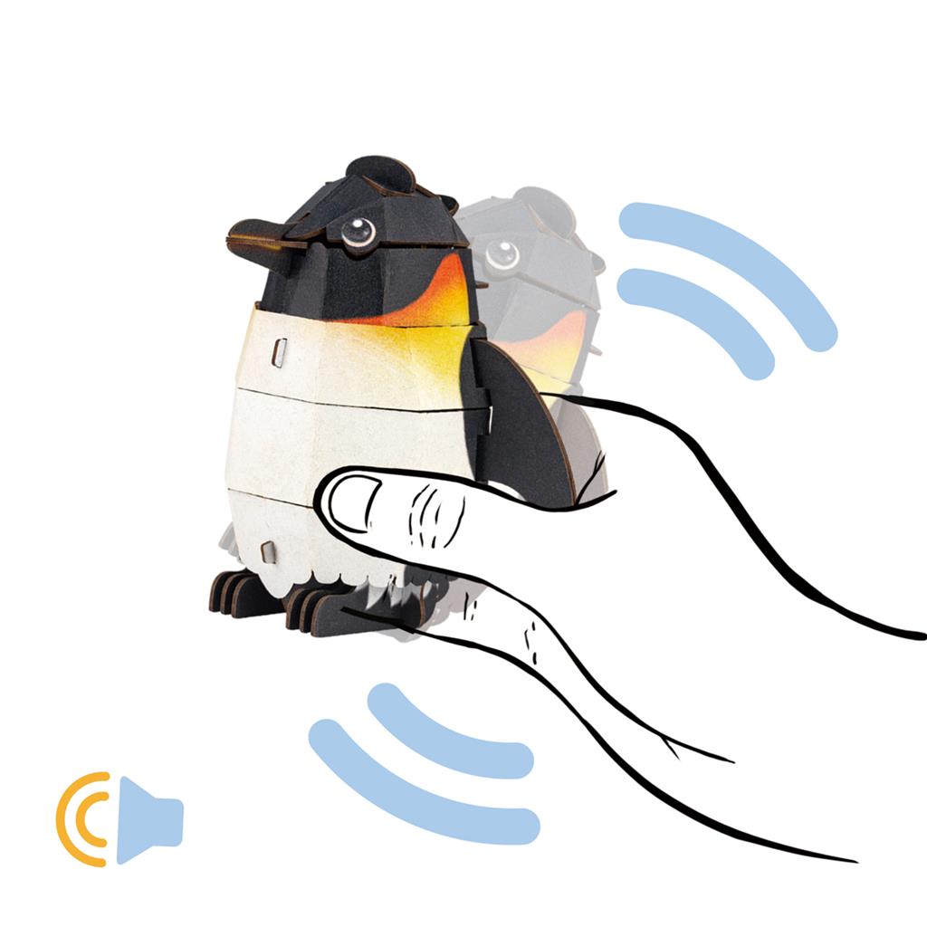 3D Construction Puzzle - Emperor Penguin