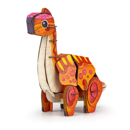 Puzzle 3D Construction - Brachiosaure