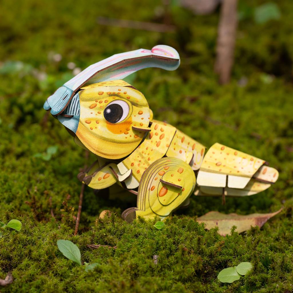 Puzzle 3D Construction - Parasaurolophus