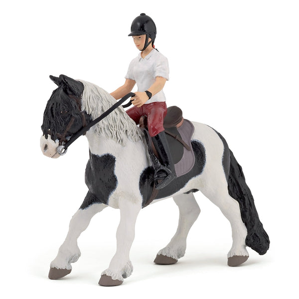 Figurine Poney avec selle Papo - cheval