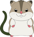 Peluche Hamusuke