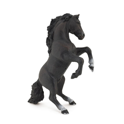 Figurine Cheval cabré noir Papo - cheval