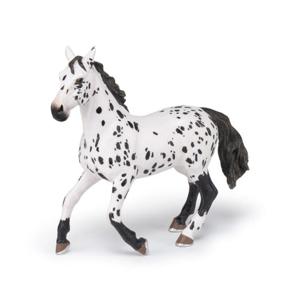 Figurine Cheval appaloosa noir Papo - cheval