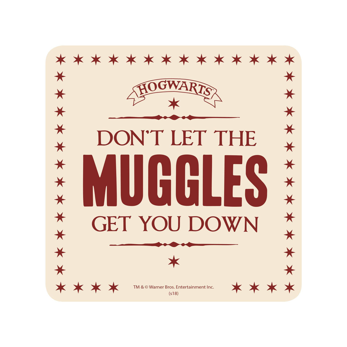 Sous-verre Harry Potter - Moldus