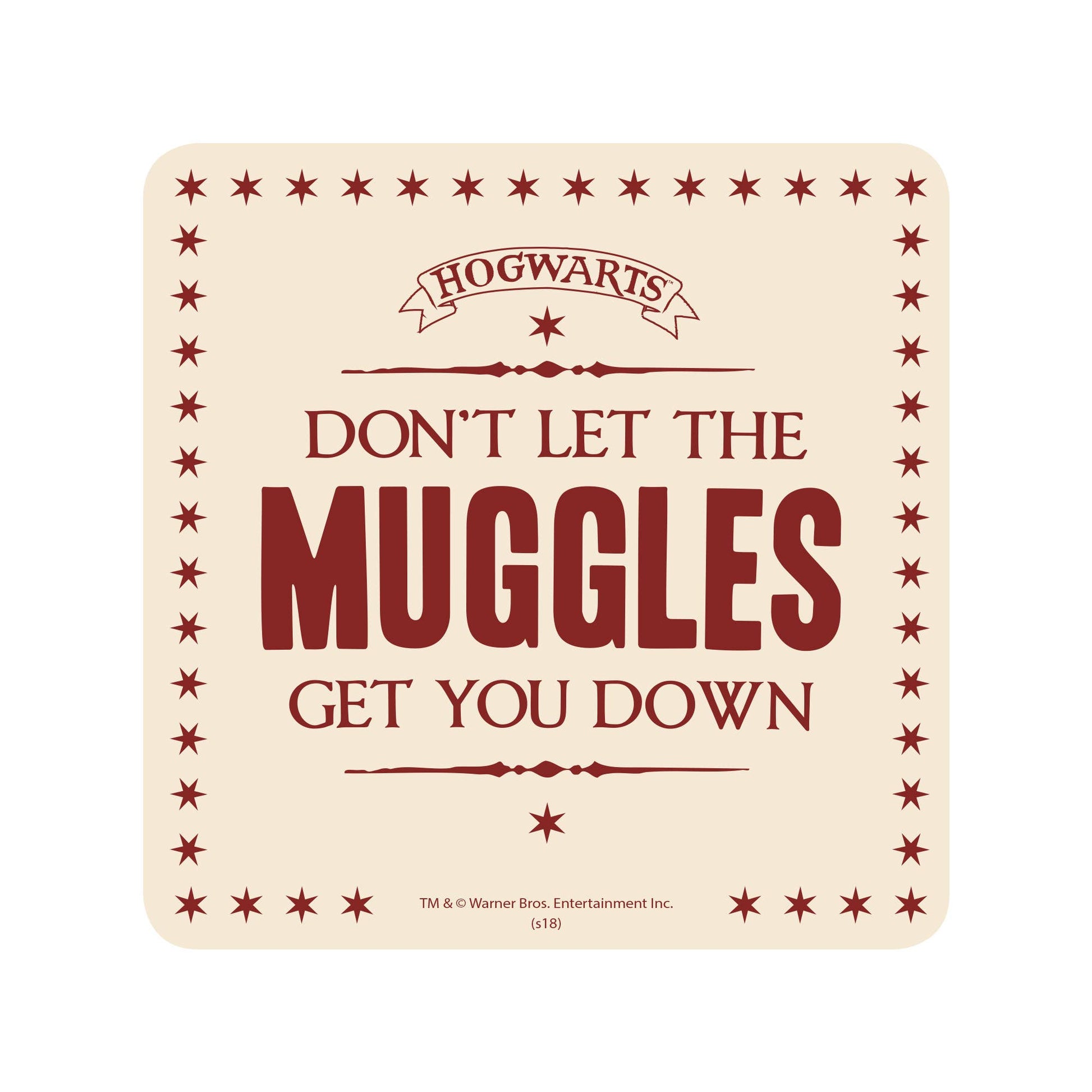 Sous-verre Harry Potter - Moldus