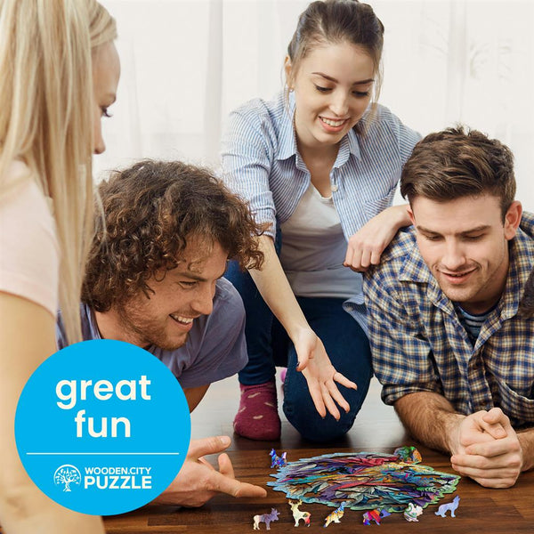 Puzzle Lion moderne 250p