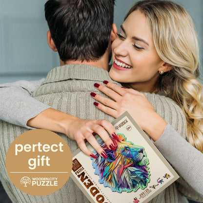 Puzzle Lion moderne