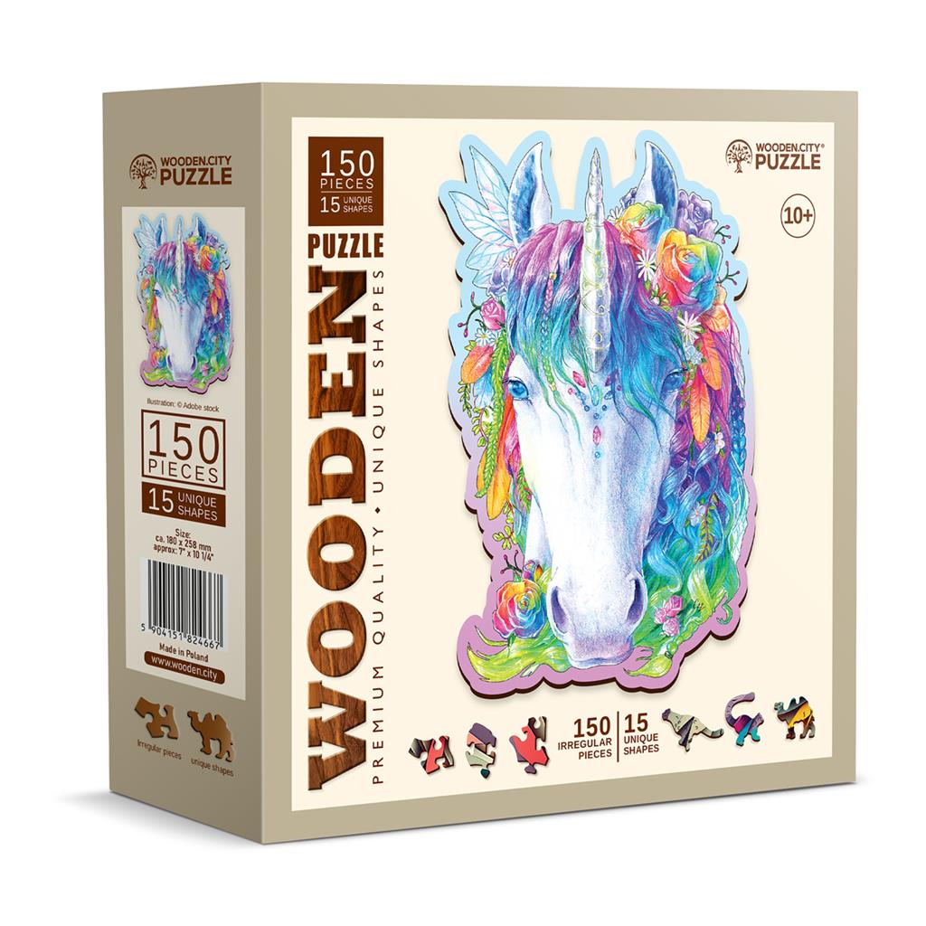 Puzzle Licorne élégante