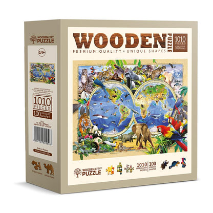 Puzzle - Animal Kingdom Map