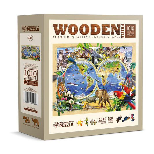 Puzzle - Animal Kingdom Map