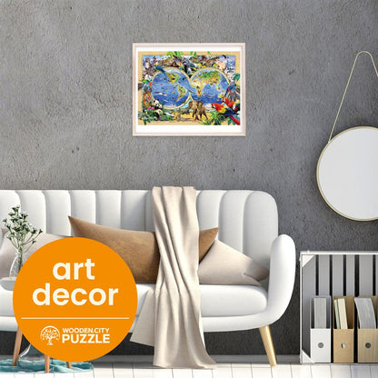 Puzzle - Animal Kingdom Map