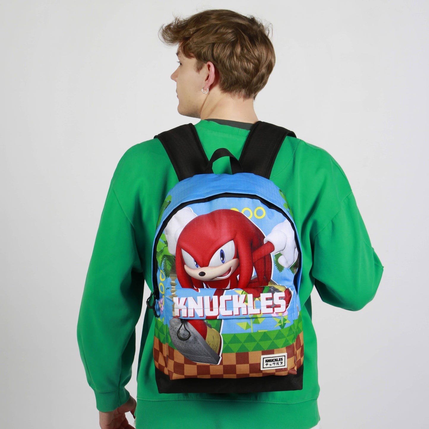 Sonic The Hedgehog Knuckles Run-Sac à dos HS FAN 2.2