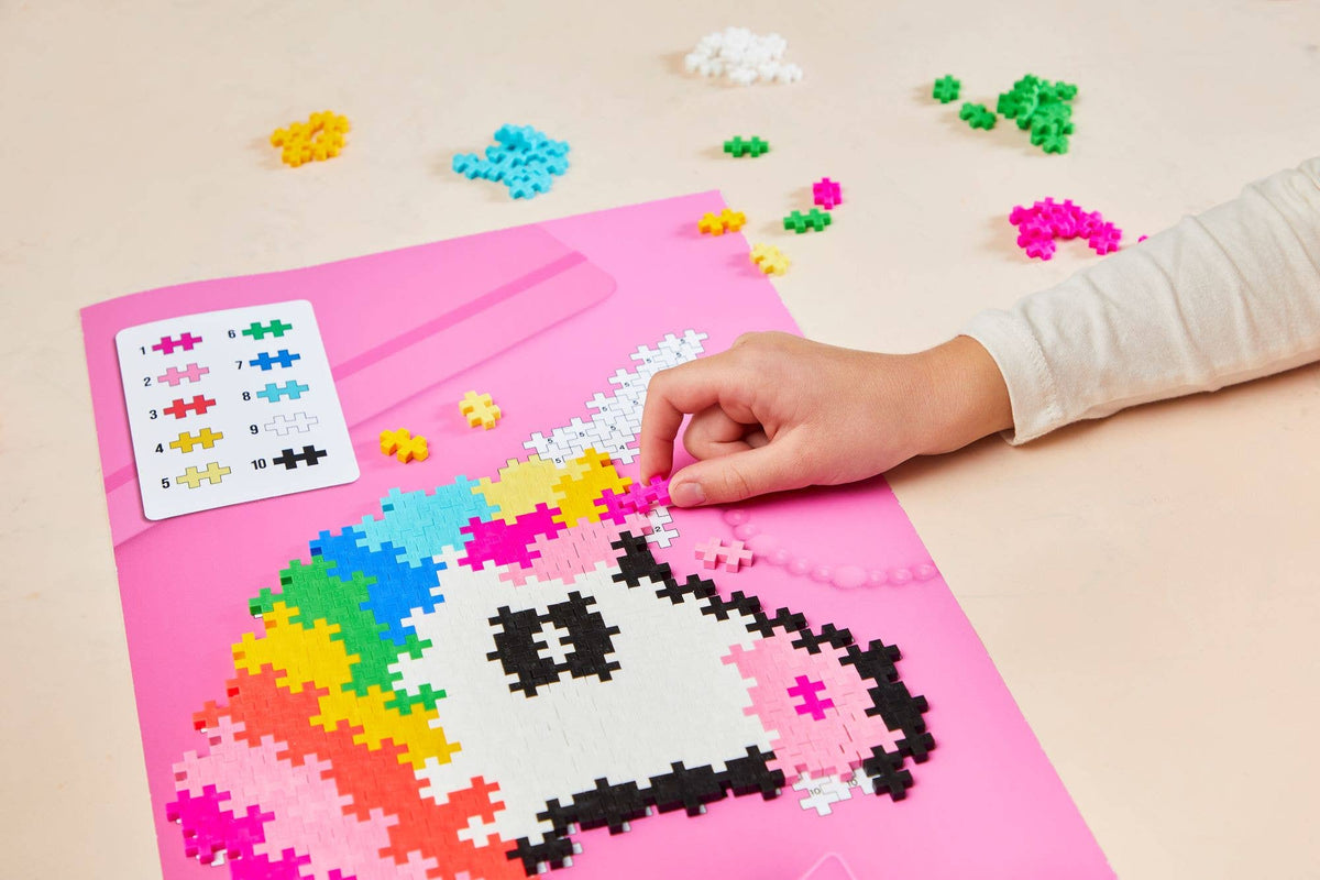 Plus-Plus Puzzle by Number Licorne – 250 pièces – visuel 5 sur 5