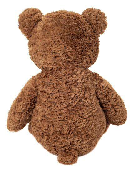 Peluche Ours Brund avec pattes brodées