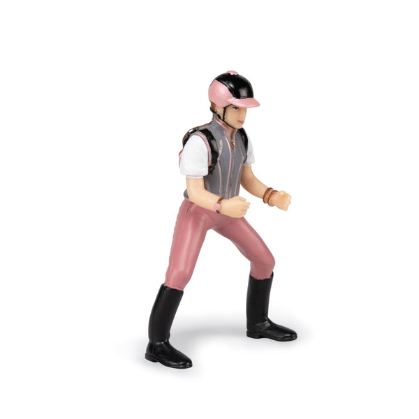 Figurine Jeune cavalière fashion Papo - cheval