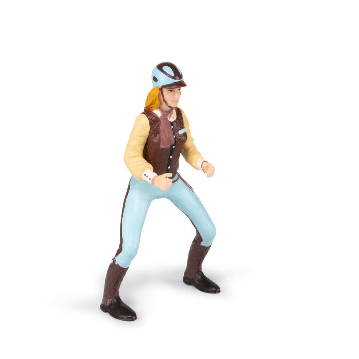 Blue fashion Rider figurine