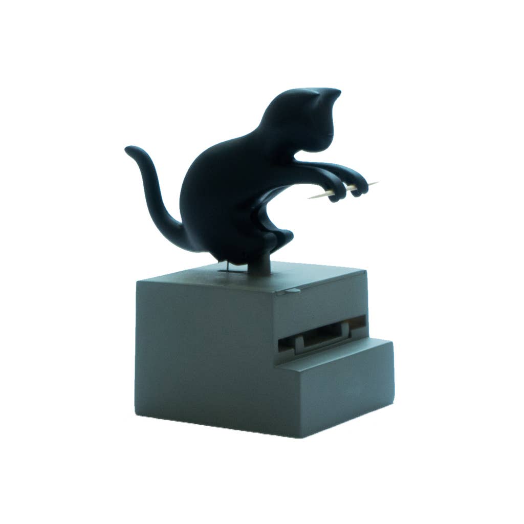 Frisky toothpick holder