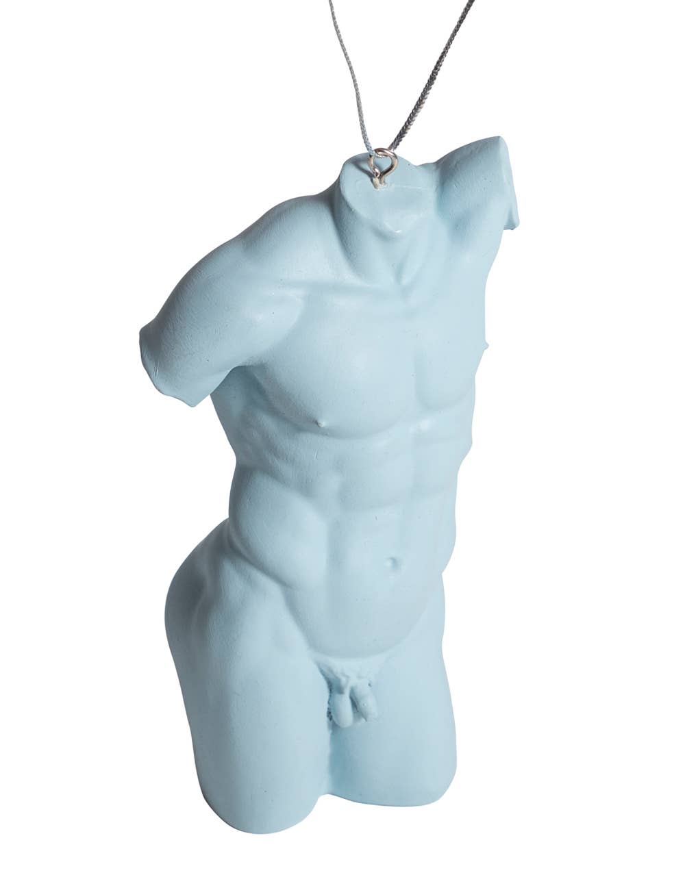 Hanging decoration Male torso - Blue
