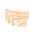 Portacandele multiplo in legno