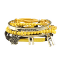 Ensemble de bracelets Harry Potter Poufsouffle