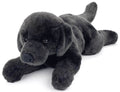Peluche Labrador Noir, Couché - 40 cm (Longueur)
