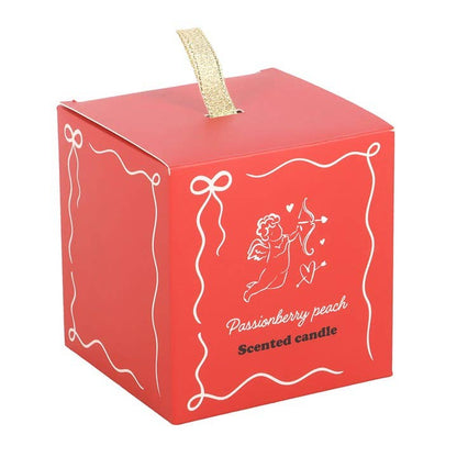 Bougie de la Saint-Valentin Passionberry Pêche Baiser de Chérubin