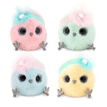 Peluche Whozie avec décoration, 13 cm