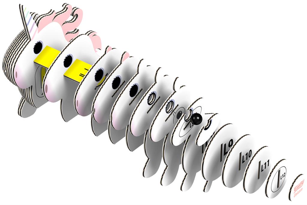 EUGY 3D - Licorne