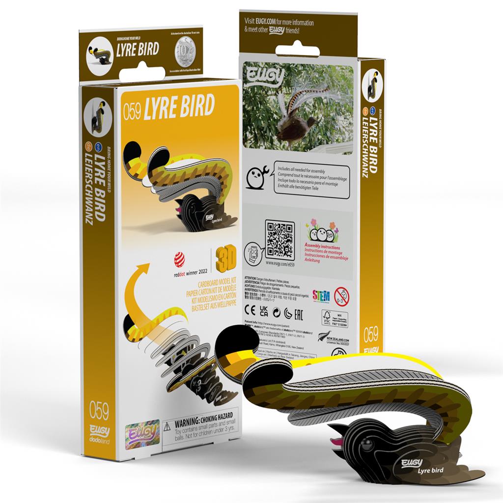 EUGY 3D - Oiseau Lyre