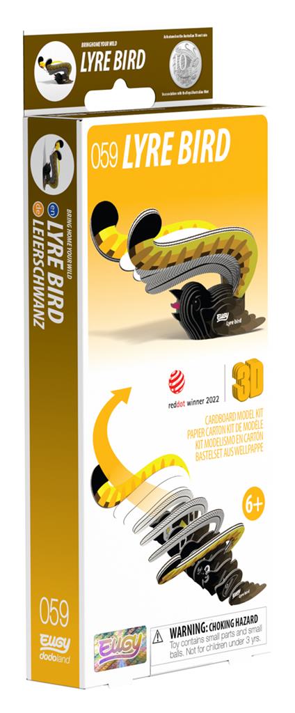 EUGY 3D - Oiseau Lyre