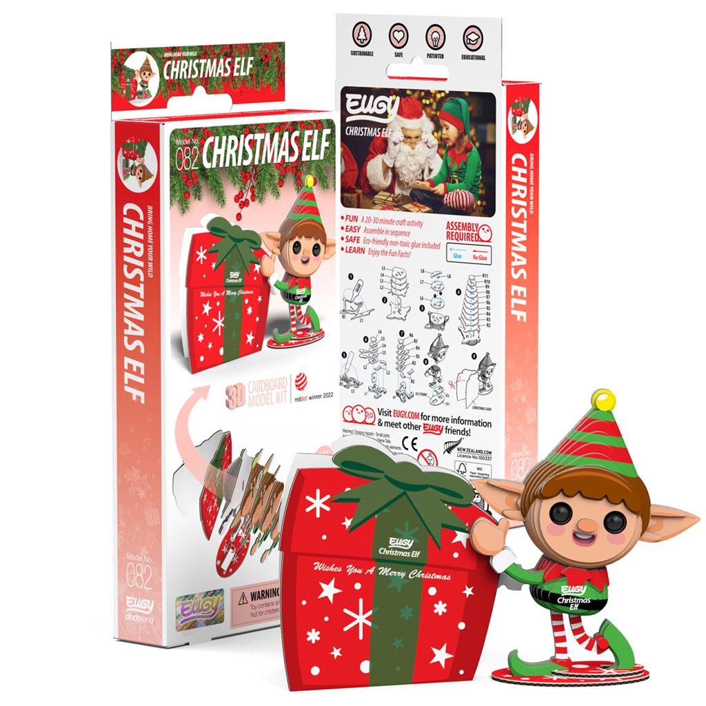EUGY 3D - Elfe de Noël