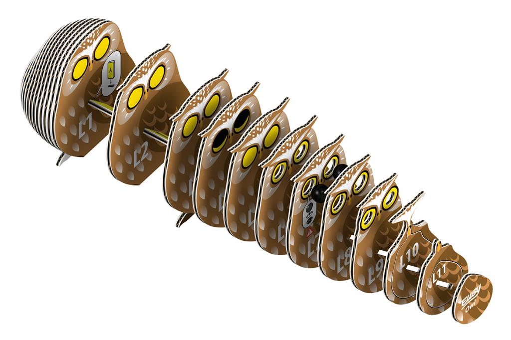 EUGY 3D - Owl