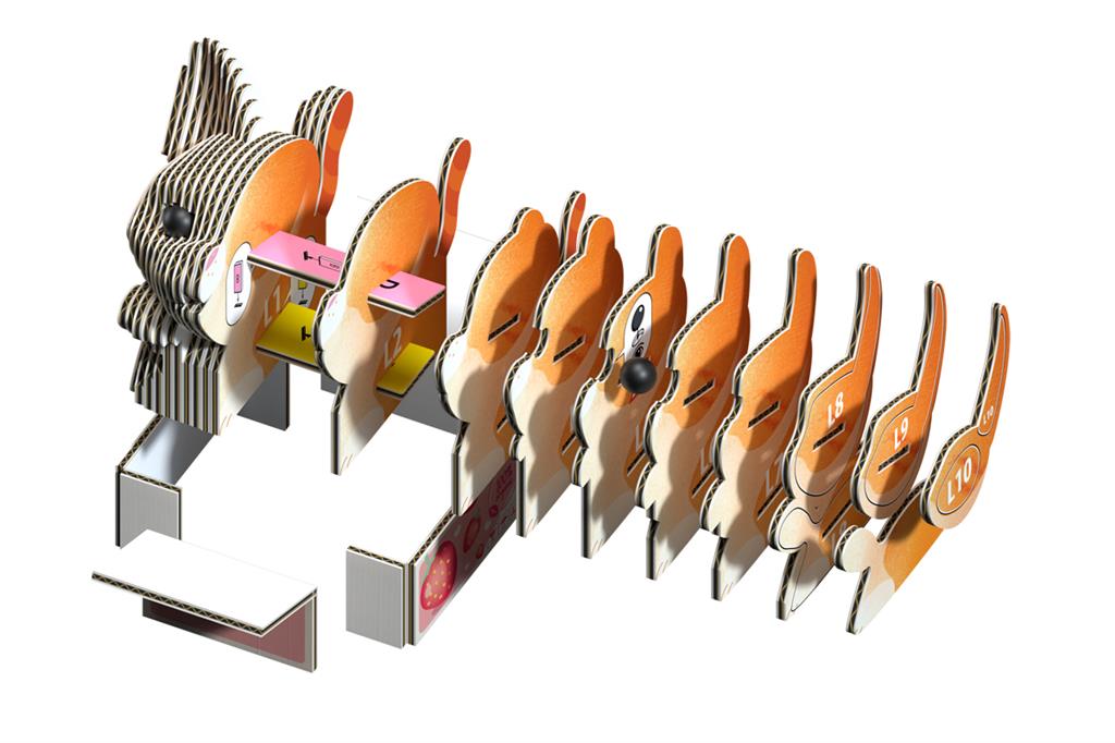 EUGY 3D - Cats - Pumpkin