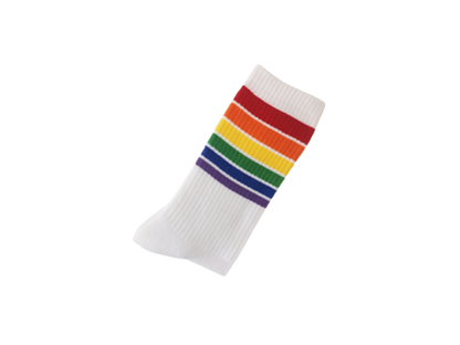 Chaussettes Rayures Arc-en-ciel