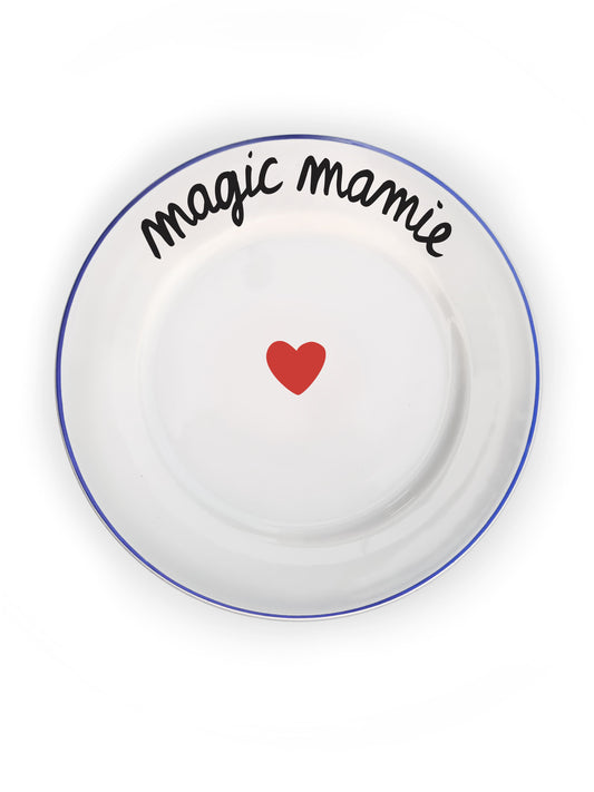 Assiette La Famille S’éclate - Magic Mamie