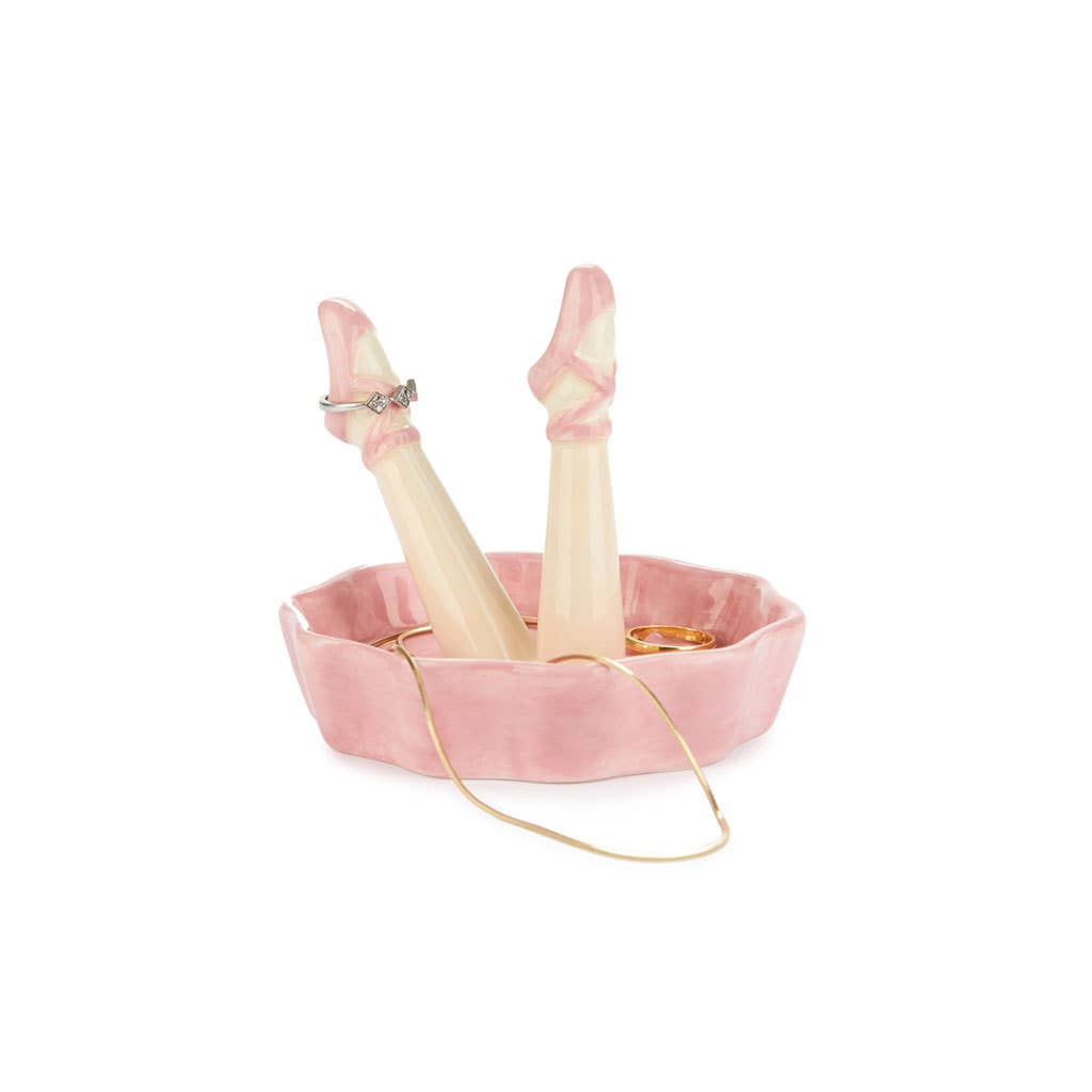 Happy Legs Dance Ring Holder