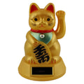 Lucky Solar Gold Cat 12cm