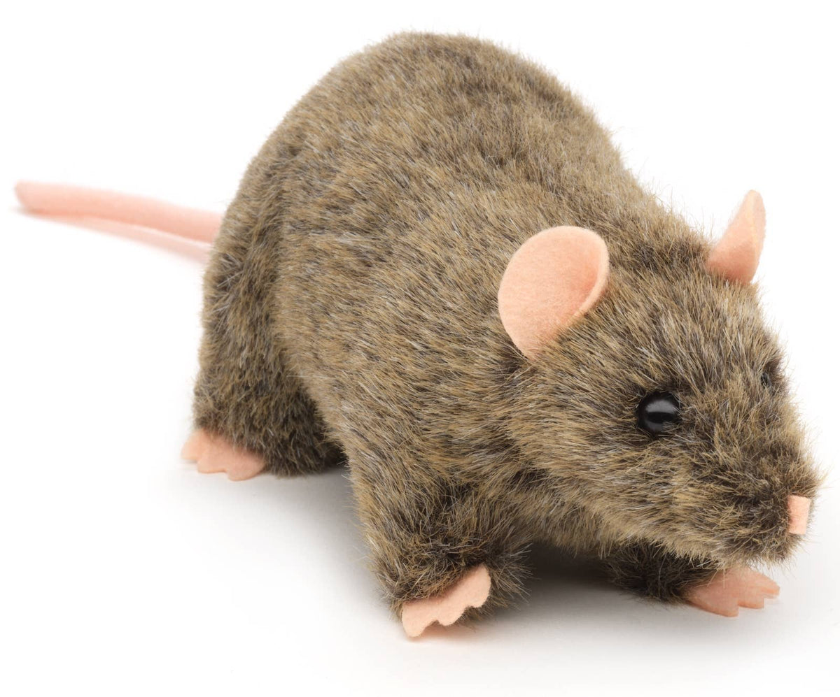 Peluche rat Uni Toys de 18 cm, référence R18S26