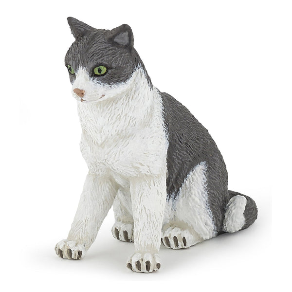 Figurine Chatte assise Papo - chien ou chat