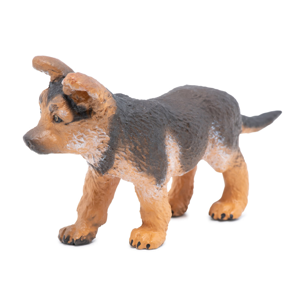 German Shepherd puppy figurine