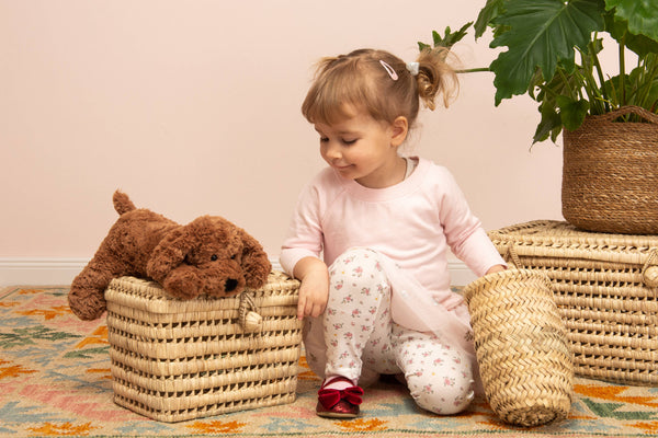 Peluche Chien Marron – 28 cm - Teddy Hermann