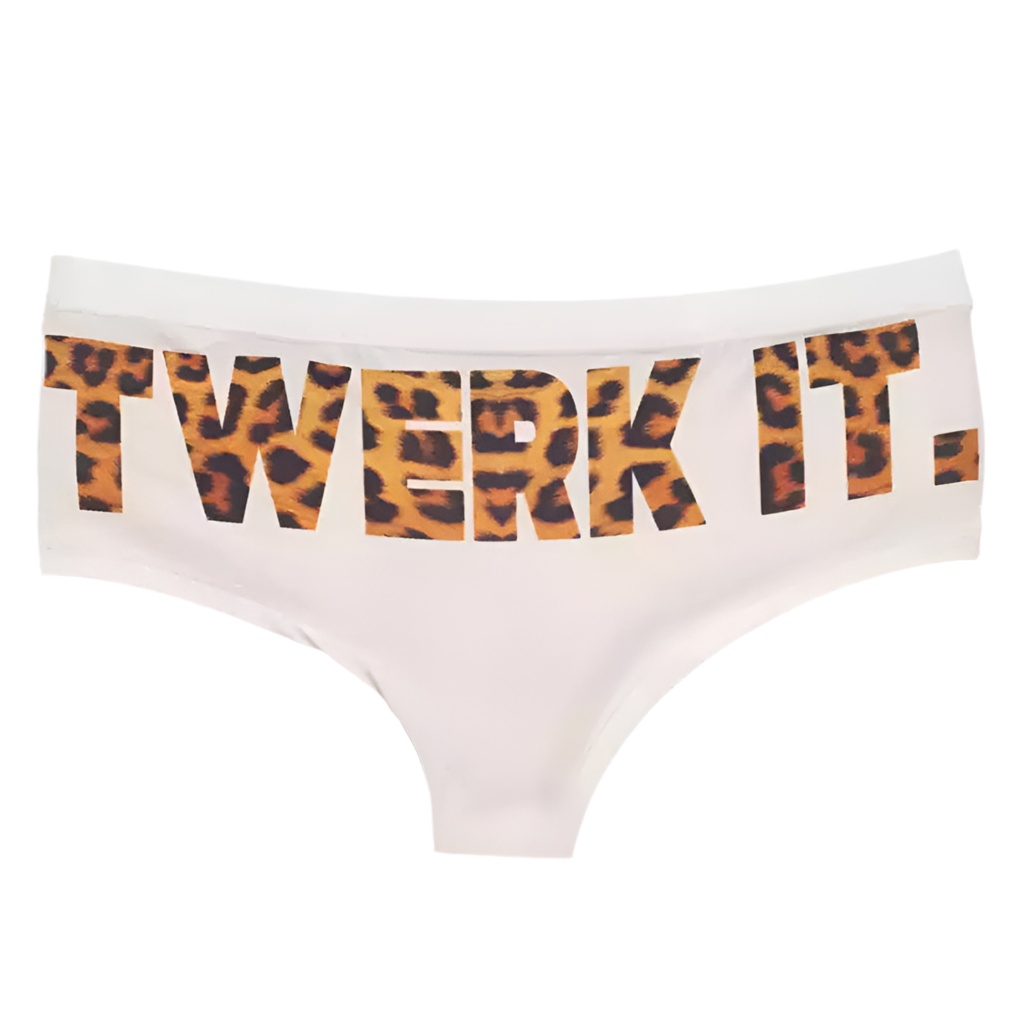 Leopard "TWERK IT" Panties