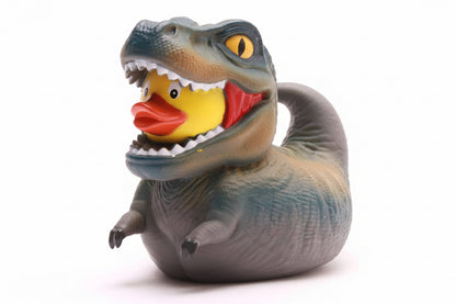 Gray Dinosaur Duck T-Rex