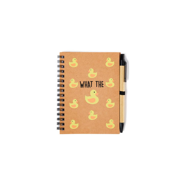 A6 Ducks Notebook "What The Duck"