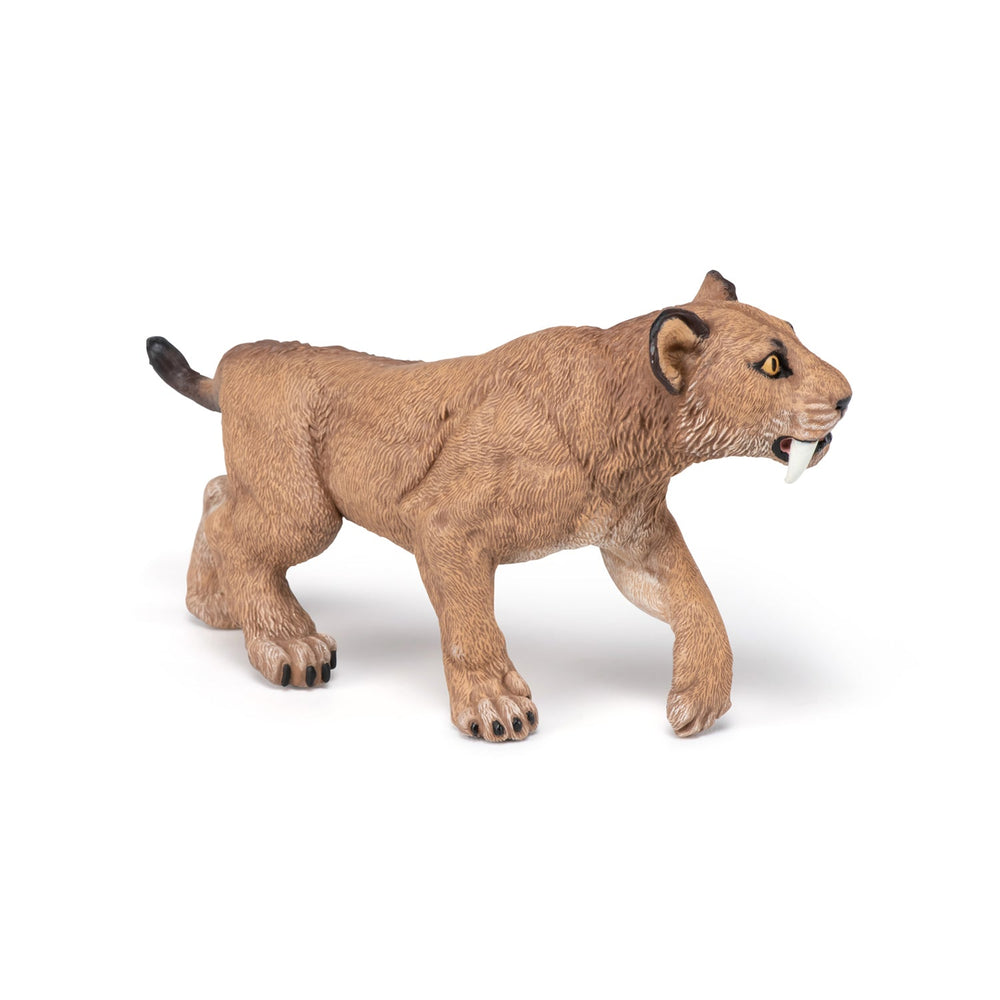 Young smilodon figurine